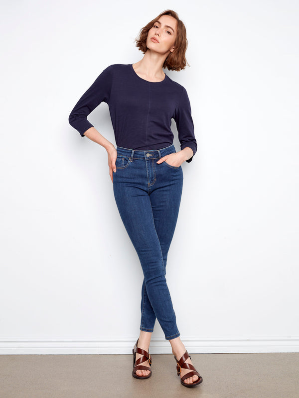 Carine Skinny Jeans - Indigo