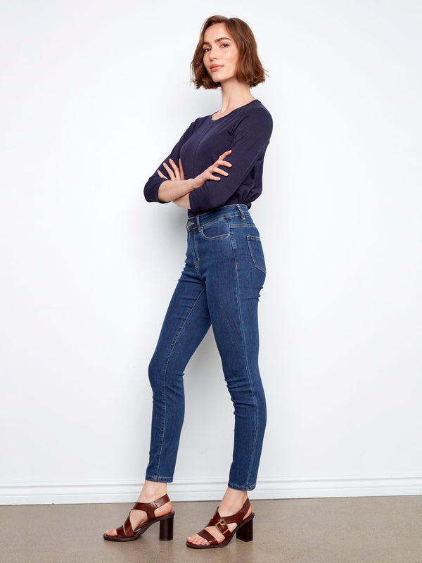 Carine Skinny Jeans - Indigo