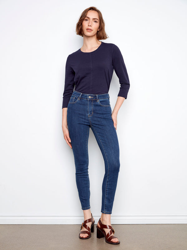 Carine Skinny Jeans - Indigo