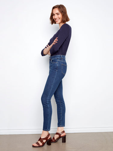 Carine Skinny Jeans - Indigo