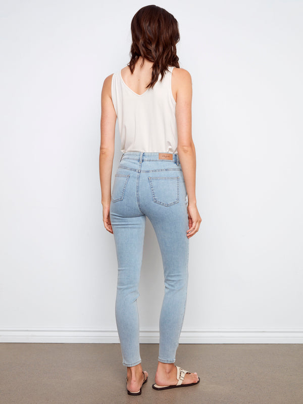 Carine Skinny Jeans - Light Blue