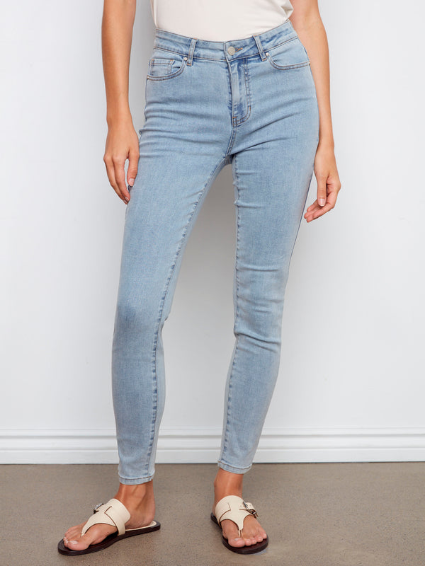 Carine Skinny Jeans - Light Blue