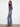 Five-pocket Roseblue bootcut jeans designed with regular rise for an elegant silhouette by Charlie B.