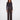 Women's plaid pants in cacao with a wide leg design, showcasing a long length for added style by Charlie B.