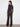Long-length plaid pants in rich cacao color, designed for effortless elegance by Charlie B.