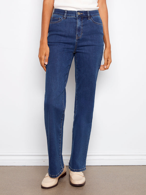 Charlotte Straight Leg Jeans - Indigo