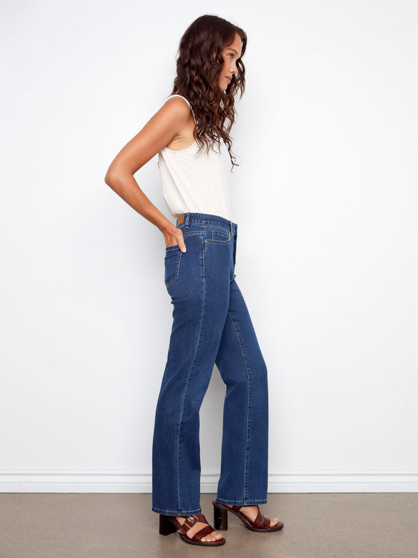 Charlotte Straight Leg Jeans - Indigo
