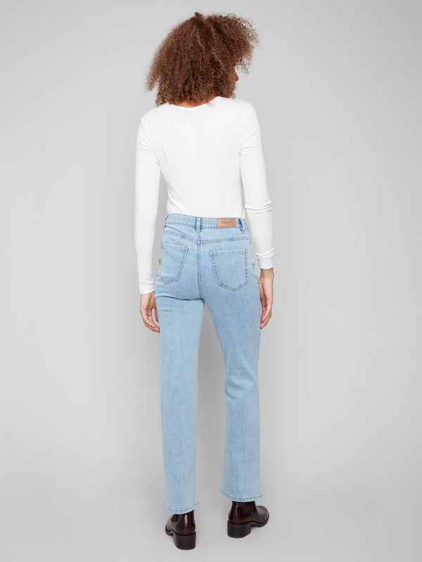 Charlotte Straight Leg Jeans - Light Blue