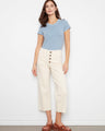 These pants feature a straight fit, offering a sleek and modern silhouette for versatile styling by Charlie B.
