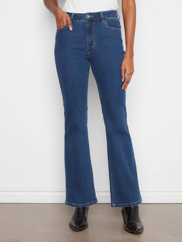 Celine Flare Leg Jeans - Indigo