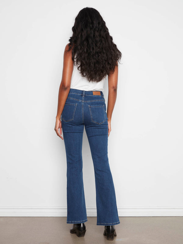 Celine Flare Leg Jeans - Indigo