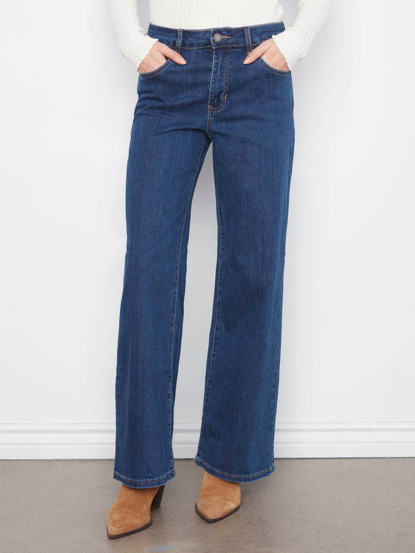 Chloe Wide Leg Jeans - Indigo