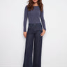 These jeans feature a long length design, perfect for pairing with boots or heels by Charlie B.