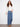 Blue jeans featuring a wide leg design with long length, crafted in comfortable stretch denim fabric by Charlie B.