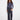 Deep blue jeans with a flattering cropped length, designed for modern style and comfort by Charlie B.