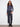 Deep blue jeans with a flattering cropped length, designed for modern style and comfort by Charlie B.