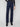 Stylish deep blue jeans with long length and front patch pockets, offering a chic look in stretch denim by Charlie B.