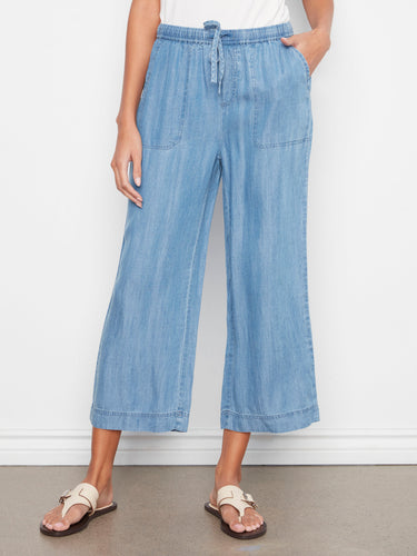 An adjustable drawstring enhances the fit of these stylish pants, ensuring personalized comfort and style. By Charlie B.