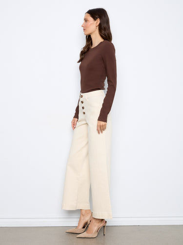 Featuring patch pockets, these pants combine fashion and functionality effortlessly by Charlie B.