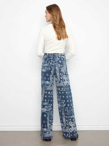 Featuring a regular rise fit, these paisley print pants offer timeless elegance and modern style. Created by Charlie B.