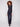 Chic black vest featuring a zip front closure and elegant quilted pattern for a trendy look by Charlie B.