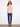Elegant ballet pink vest with cozy faux fur texture and practical welt pockets by Charlie B.