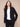 Charlie B Blazer with Ruched Back - Black - Image 9