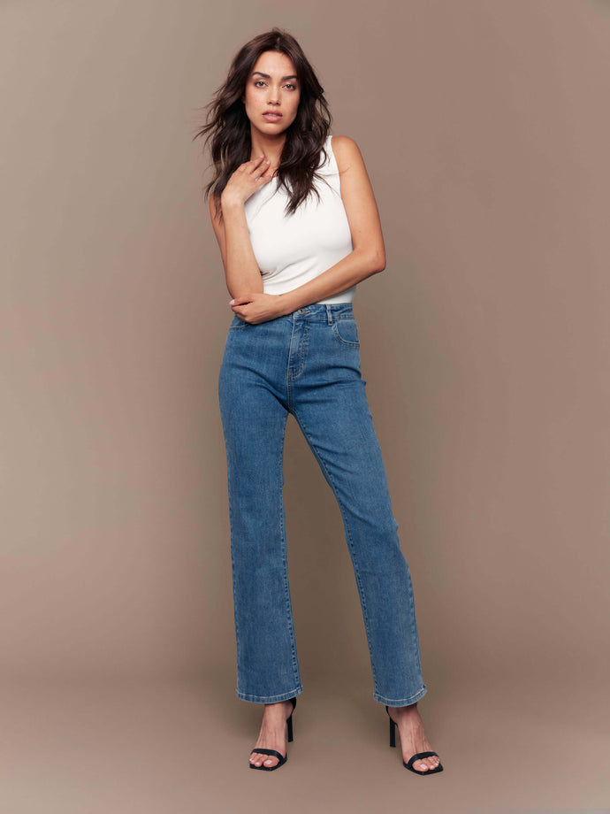Celine Flare Leg Jeans - Charlie B Collection