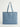 Denim tote bag with comfortable carry handles and a generous handle height of 10 inches. Embossed with the signature logo by Charlie B.