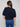 Moonlight knit sweater designed with balloon-shaped elbow sleeves for a modern twist on classic style by Charlie B.
