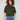 Knit sweater featuring plush texture and balloon-shaped sleeves for a cozy feel by Charlie B.
