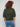 Charming knit sweater in spruce with a comfortable crew neckline by Charlie B.