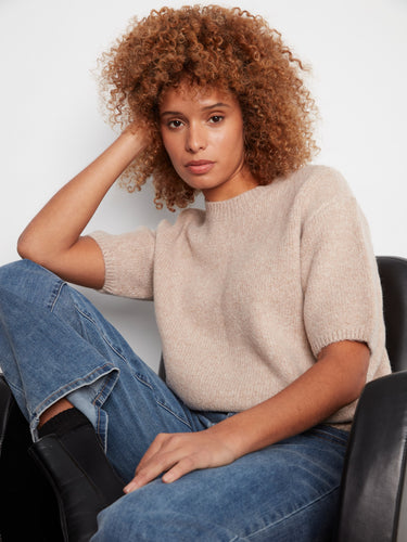 Elevate your style with this mock neck sweater in luxurious brushed knit, offering both warmth and sophistication. By Charlie B.