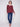 Elegant Cabernet sweater featuring side slits on sleeves and hem, designed for a relaxed fit by Charlie B.