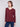 Classic Cabernet V-neck sweater with cozy long sleeves and plush texture, perfect for layering by Charlie B.