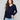Navy sweater featuring a plush texture and classic fit, offering comfort and style for any occasion by Charlie B.