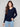 Navy sweater featuring a plush texture and classic fit, offering comfort and style for any occasion by Charlie B.