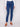 These jeans showcase a long length design with intricate floral embroidery, adding a touch of elegance by Charlie B.