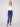 Stretch denim jeans with beautiful floral embroidery, offering both style and flexibility by Charlie B.