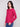 Heather hibiscus sweater with ribbed sleeves, adding a touch of texture to your outfit, suitable for any occasion by Charlie B.