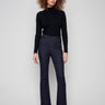 Elegant bootcut jeans in a deep blue with stretch denim for added comfort by Charlie B.