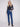 Stylish indigo jeans with a flattering regular rise and classic five-pocket design by Charlie B.