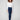 Blue-black jeans crafted from stretch denim material, offering a comfortable bootcut fit with stylish gem buttons by Charlie B.