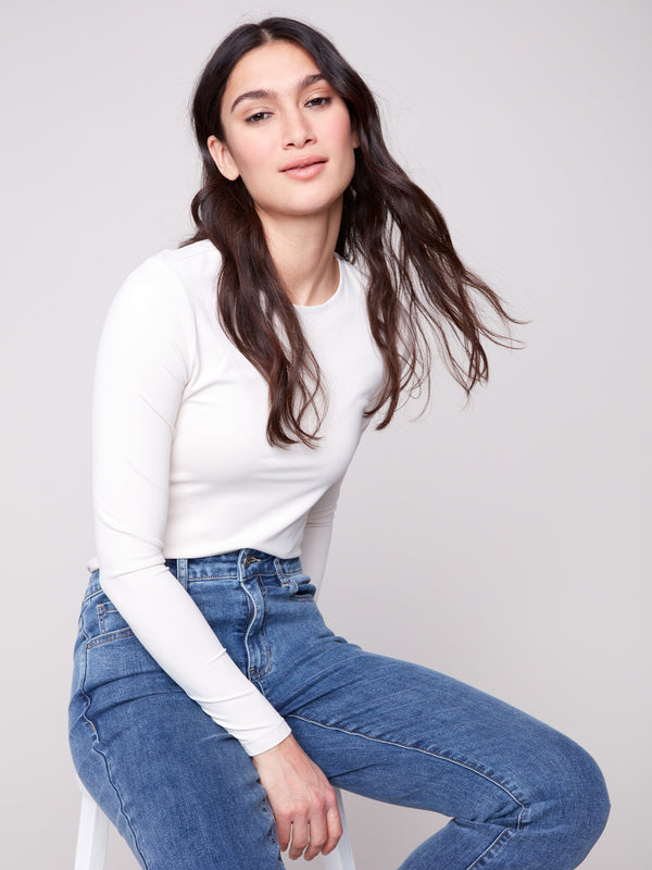Bootcut Stretch Denim Pants - Medium Blue