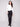 Crafted from stretch twill fabric, these black bootcut pants ensure ease of movement and comfort by Charlie B.