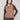 Khaki quilted vest with a sleek zip front closure, featuring stylish boucle star accents for a unique touch by Charlie B.