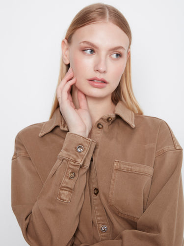 Long sleeves ensure warmth and style in cooler weather, making this an ideal choice for layering or wearing alone. By Charlie B.