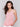 Guava sleeveless knit camisole with chevron detail by Charlie B.
