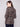 Chevron tweed fabric blazer designed with practical flap pockets by Charlie B.