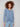 Denim V-neck top with a relaxed fit, perfect for casual outings and offering effortless style by Charlie B.